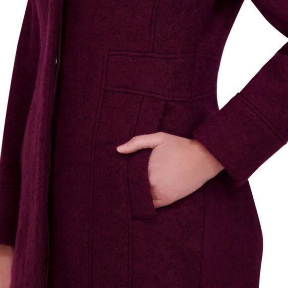 Kenneth Cole Women's Wool Blend Coat - Picture 6 of 6